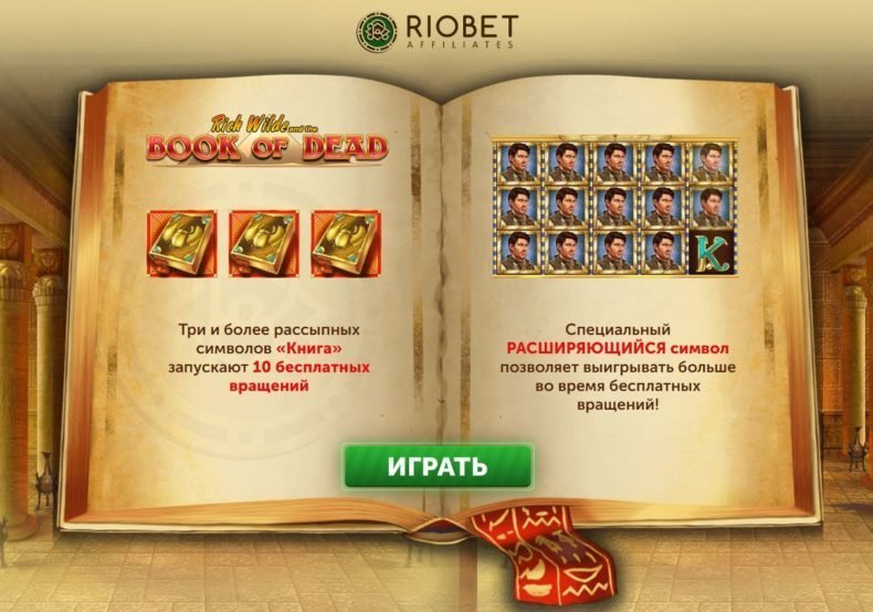 регистрация игрока в казино риобет