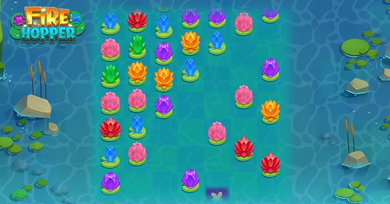 Барабаны слота Fire Hopper