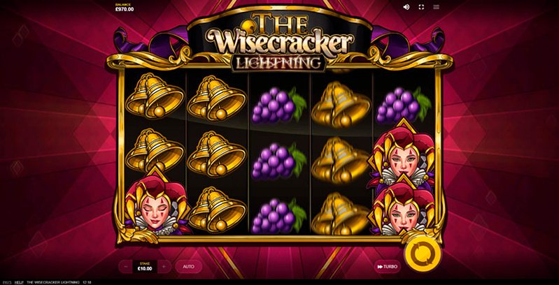 Барабаны слота The Wisecracker Lightning