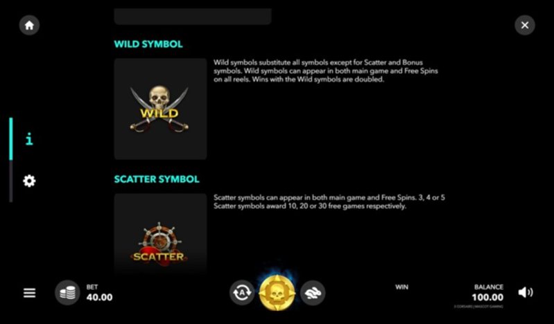 бонусы слота 3 Corsairs