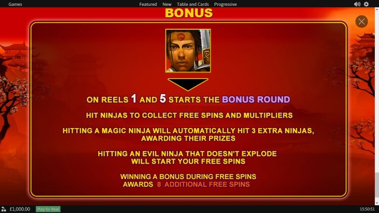 Бонусы слота Silent Samurai