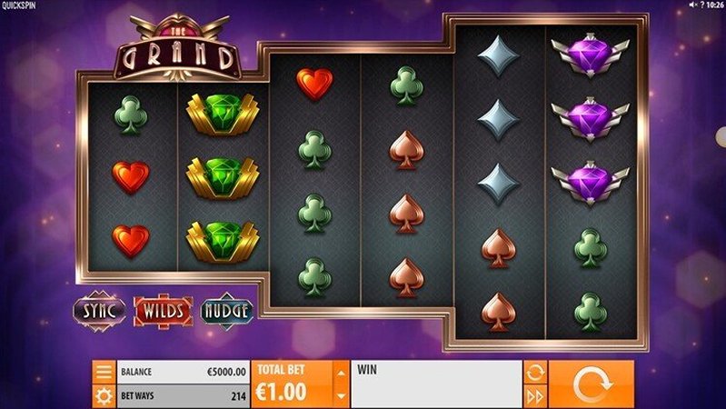 Дизайн слота The Grand