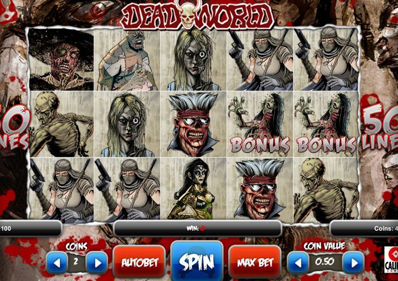 Дизайн слота Deadworld