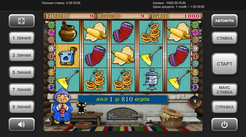 Геймплей слота Keks