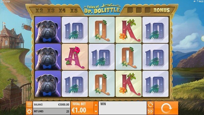 Геймплей слота Tales of Dr. Dolittle