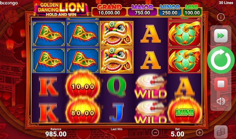 Golden dancing Lion игра