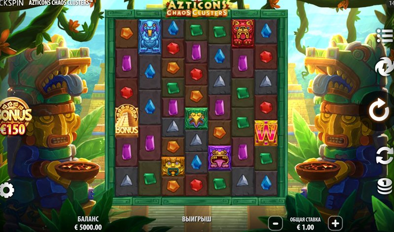 Тема слота Azticons