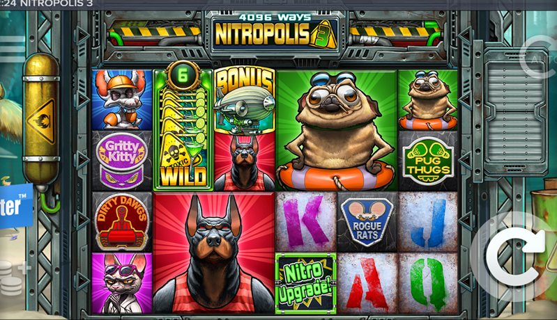 Тема слота Nitropolis 3