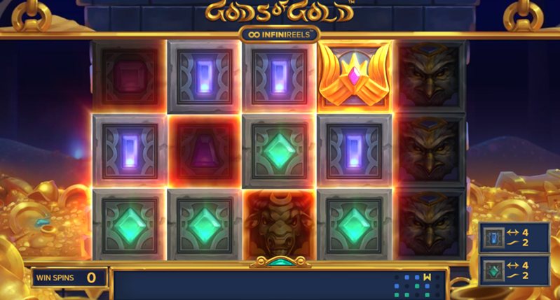 Выигрыш слота Gods Of Gold