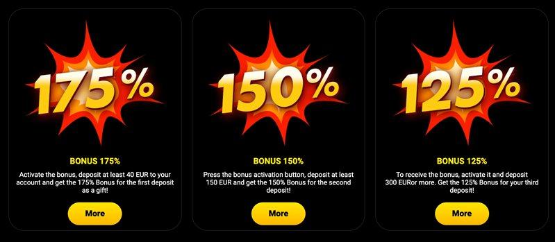 Win Diggers бонусы