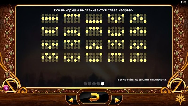 Линии слота Cazino Zeppelin