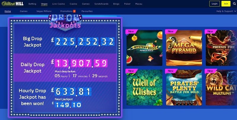 Джекпот казино William Hill