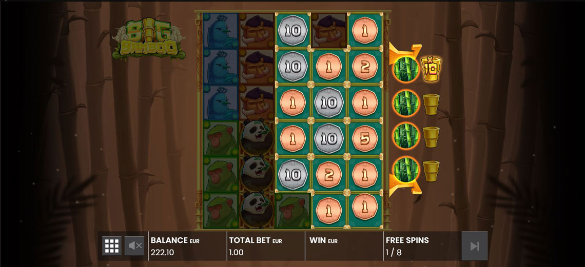 Бонусная игра в Big Bamboo